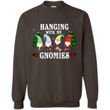 Christmas Garden Gnome Hanging With My Gnomies Shirt Sweater - Sweatshirt