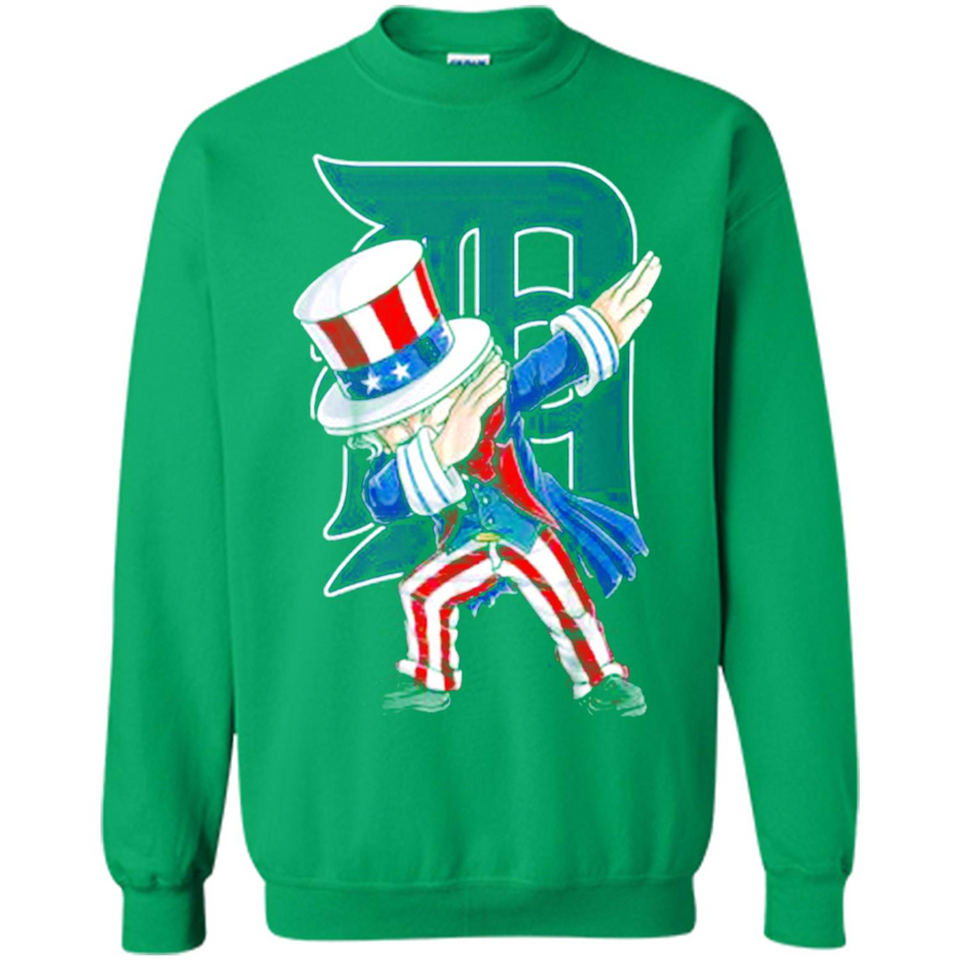 MLB DETROIT TIGERS UNCLE SAM DABBING INDEPENDENCE DAY