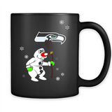 Seattle Seahawks Snowman