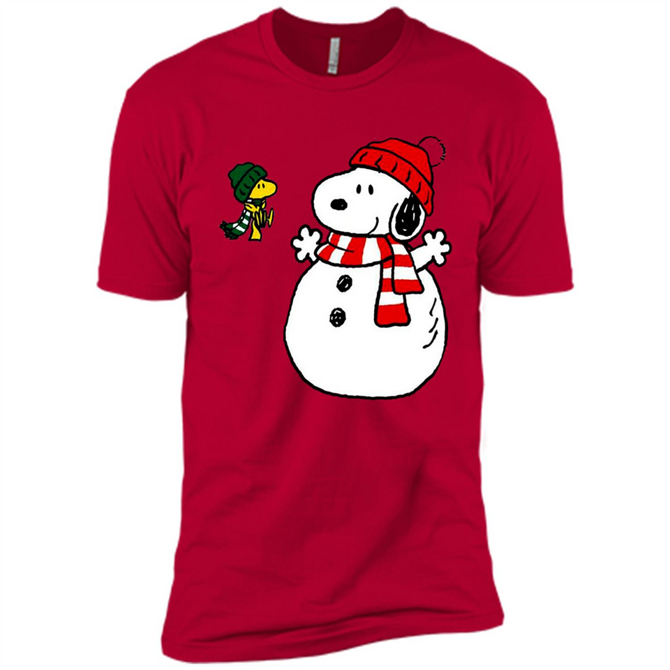 Snoopy Snowman Christmas