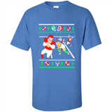 Santa vs Deer Football Ugly Christmas PINGPONG