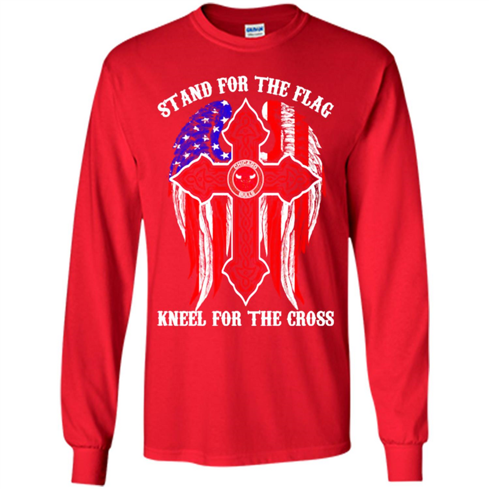 Chicago Bulls - stand for the flag kneel for the cross