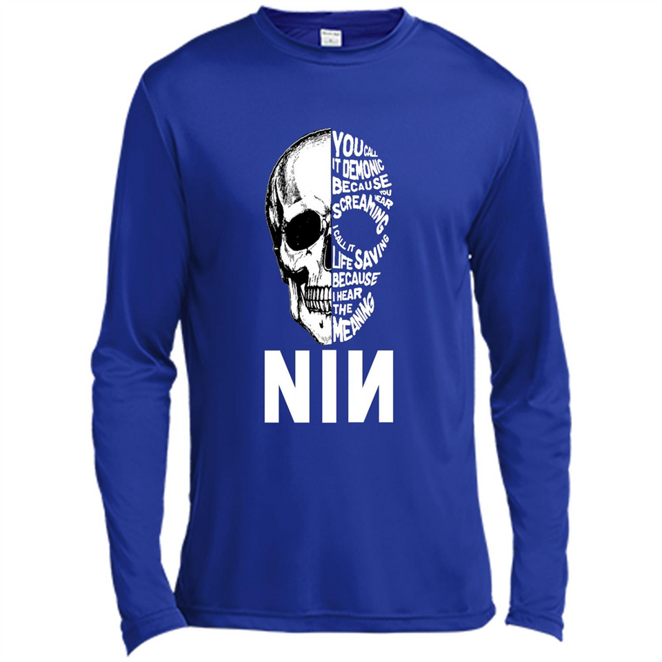 you call it demonic because you hear the screaming NIN