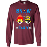 Snow Day Shirt For Houston Astros Vs Minion Fans pingpong