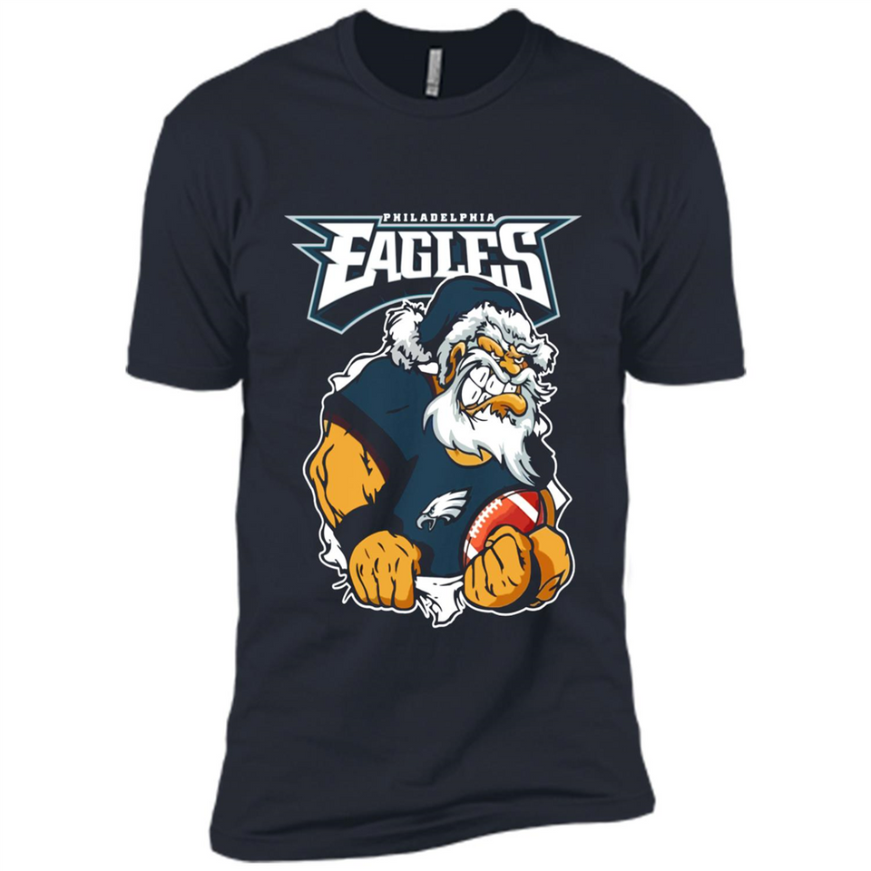 Grumpy Santa Claus Philadelphia Eagles Football Team PINGPONG