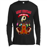 Washington Redskins NFL Reindeer Funny Merry Christmas And Happy New Year