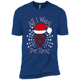 Obama All I Want For Xmas T Shirt PINGPONG - Premium Short Sleeve T-Shirt