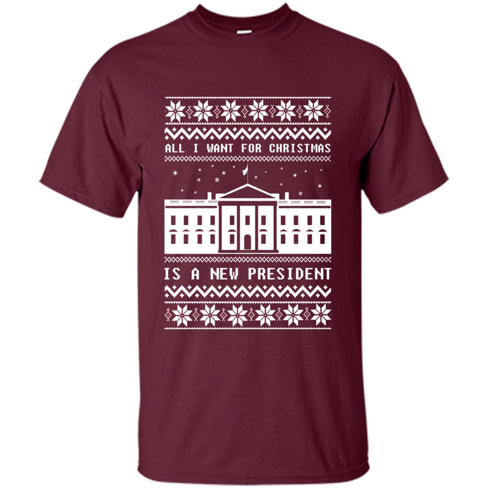 All I want for Christmas is a new president ugly PINGPONG