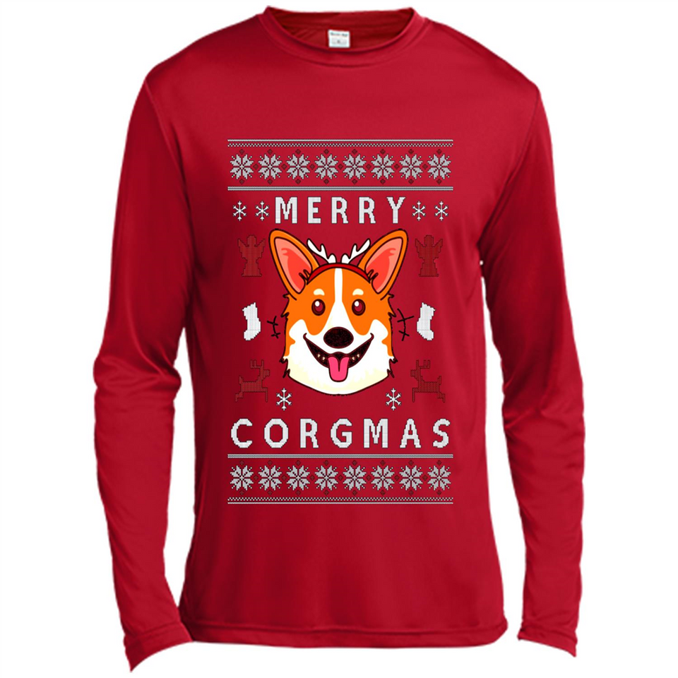 Merry Corgmas Christmas Corgi Christmas Sweatshirt 1 PINGPONG