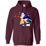 Minnesota Vikings Toilet Santa Claus PINGPONG
