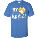 Pittsburgh Steelers Football My Heart is on that Field - Shirt