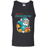 Grumpy Santa Claus Miami Dolphins Football Team PINGPONG