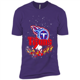 Snoopy Christmas Tennessee Titans - Premium Short Sleeve T-Shirt