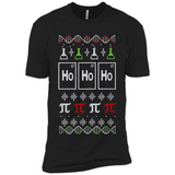 Scientific christmas ugly sweater - Premium Short Sleeve T-Shirt