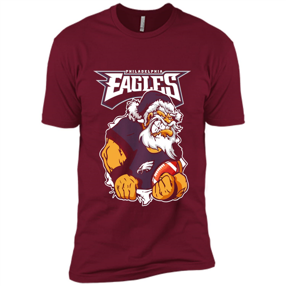Grumpy Santa Claus Philadelphia Eagles Football Team PINGPONG