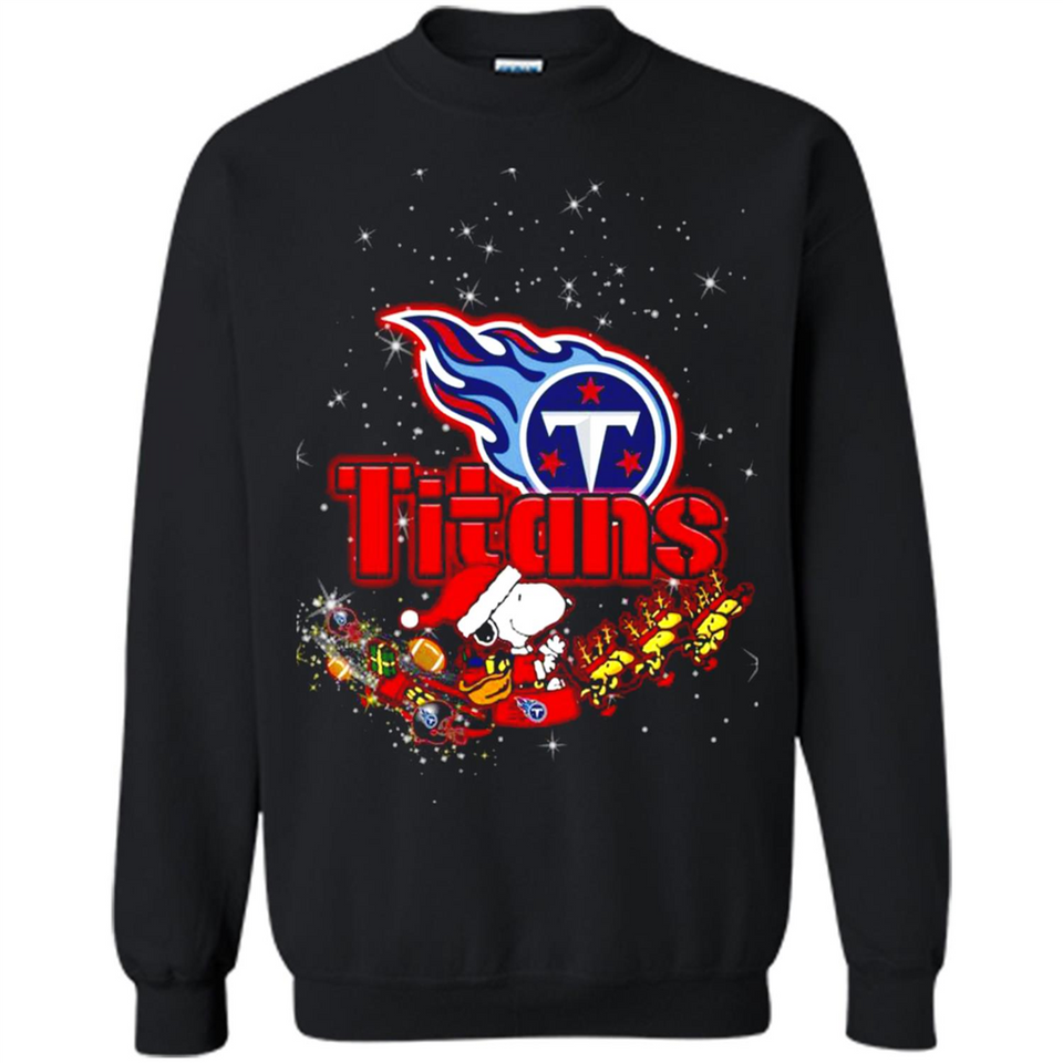 Snoopy Christmas Tennessee Titans - Sweatshirt