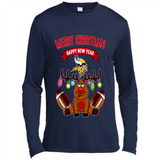 Minnesota Vikings NFL Reindeer Funny Merry Christmas And Happy New Year