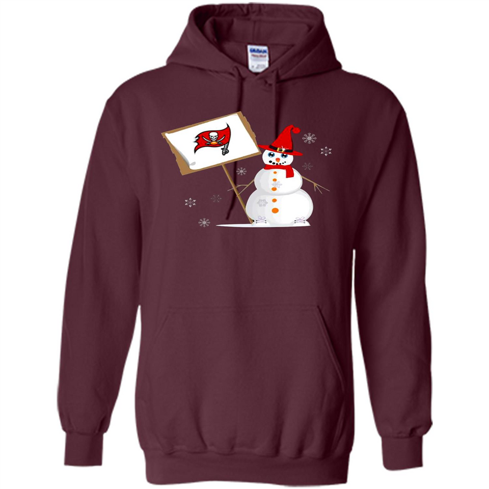 Tampa Bay Buccaneers Snowman Funny
