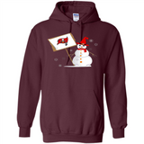 Tampa Bay Buccaneers Snowman Funny