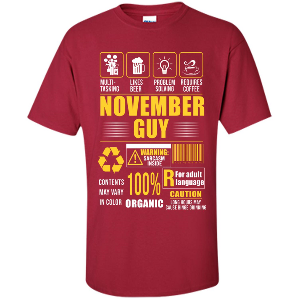 November Guy Multitasking - Shirt