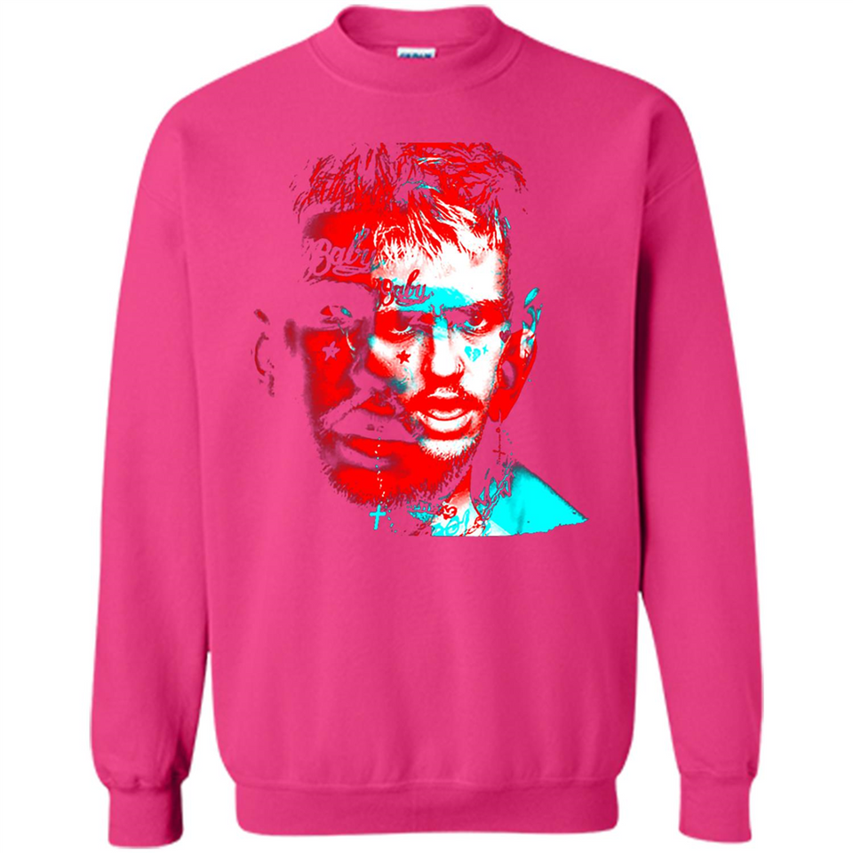 Lil Peep Rapper Fan Wear Shirt Ladies' Boyfriend Shirt - Sweatshirt