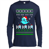Narwhal christmas sweatshirt hoodie long PINGPONG - Canvas Long Sleeve T-Shirt
