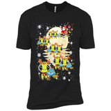 Turtles Merry Christmas - Turtles - Premium Short Sleeve T-Shirt