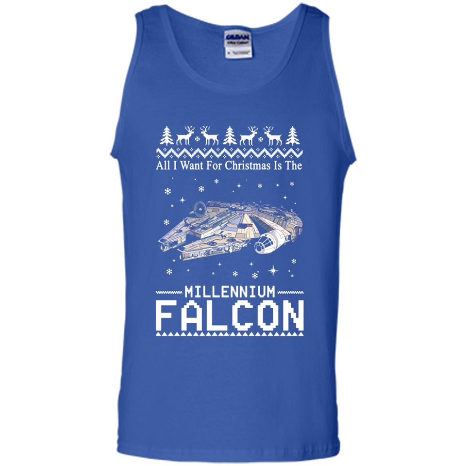 All I Want For Christmas Is The Millennium Falcon ugly PINGPONG
