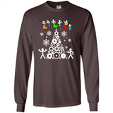 Funny Mechanics Ugly Christmas 2018 - Long Sleeve T-Shirt