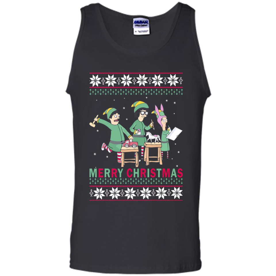 Bob’s burgers Elf Merry Christmas - Tank Top