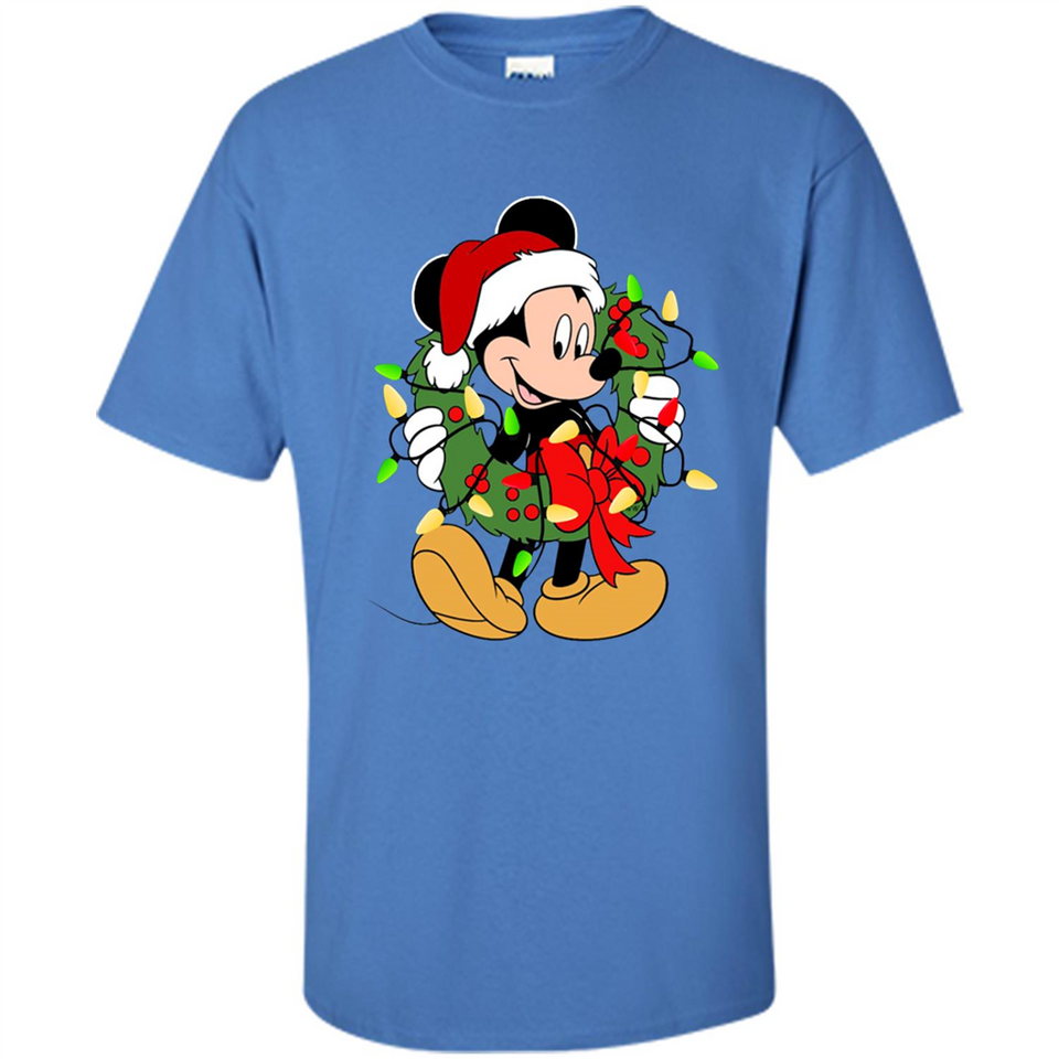 Disney Mickey Mouse Christmas Lights Sweatshirt - Shirt