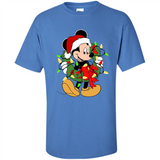Disney Mickey Mouse Christmas Lights Sweatshirt - Shirt