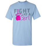 Fight Like A Girl Breast Cancer Awareness - Shirt
