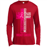 I can do all things through christ who strengthens me fighting Br ast Cancer Jesus