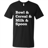 Tasty Cereal Recipe Bowl Milk Spoon