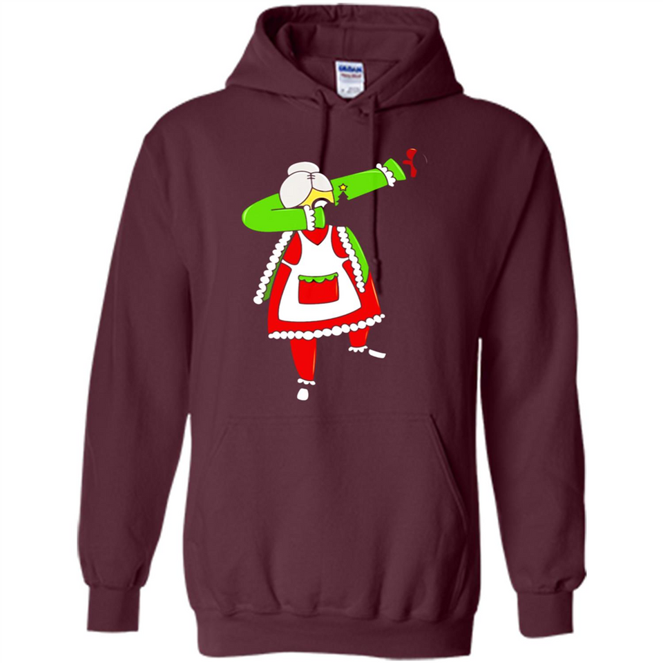 Funny Dabbing Mrs. Santa Claus Christmas Dab - Hoodie