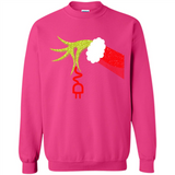 Funny Grinch Hand Holding Electrician Ornament Christmas PING PONG
