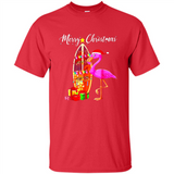 Flamingo Christmas Shirt, Merry Christmas Shirt , Flamingo - Shirt