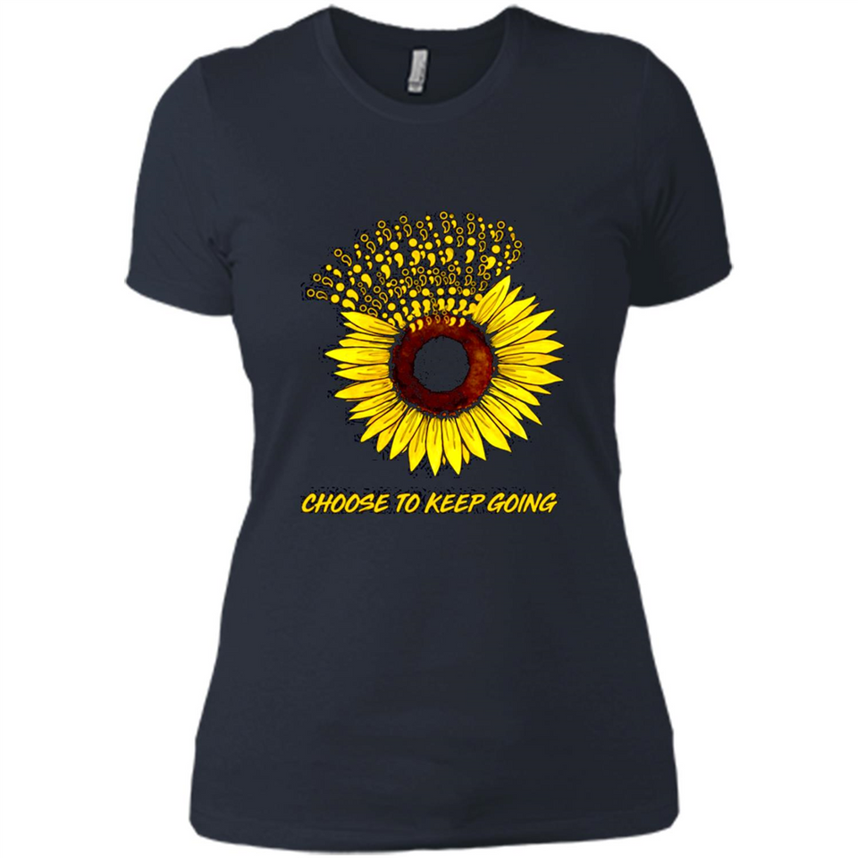 Semicolon Sunflower choose to keep going PINGPONG