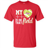 Seattle Seahawks Football My Heart is on that Field - Shirt