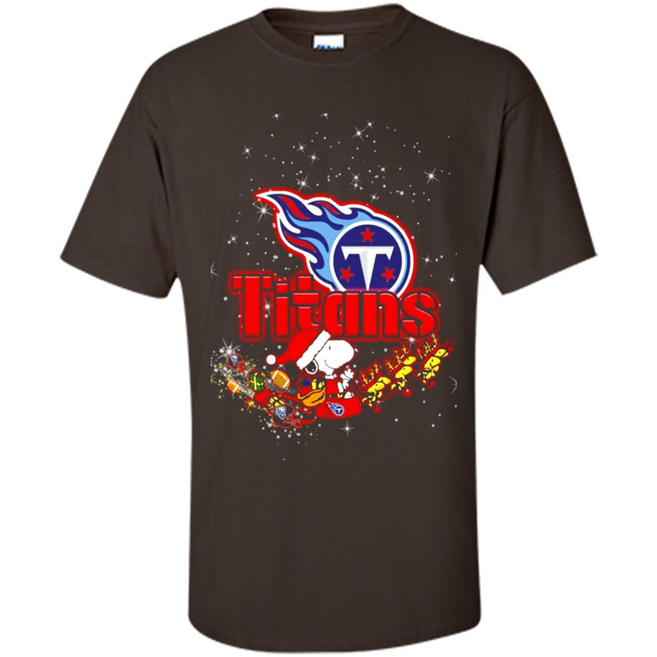 Snoopy Christmas Tennessee Titans - Shirt