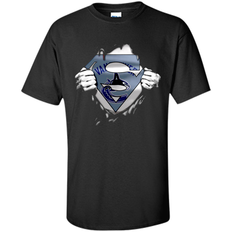 Vancouver Canucks And Superman Fans - Shirt