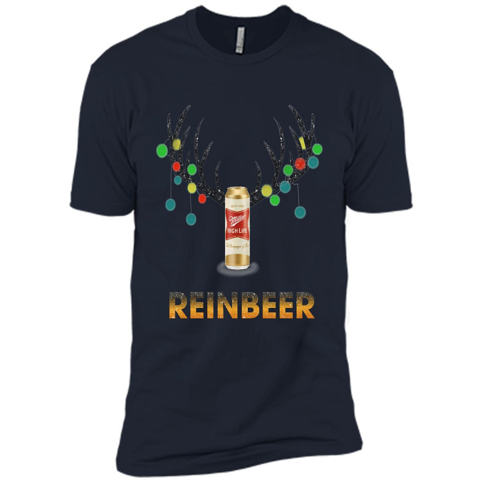 Reinbeer Miller High Life Christmas sweater Canvas USA