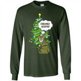 Christmas Tree Cat Long Sleeve Christmas Shirt for Cat Lover - Long Sleeve T-Shirt