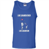 Chicago Cubs GrandFather Like GrandSon - Tank Top