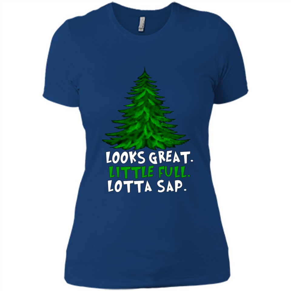 Looks Great Little Full Lotta Sap Funny Christmas PINGPONG