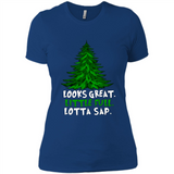 Looks Great Little Full Lotta Sap Funny Christmas PINGPONG