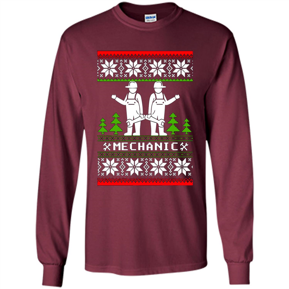 Mechanic Christmas sweater PINGPONG