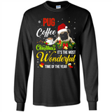 Pug Coffee Wonderful Christmas