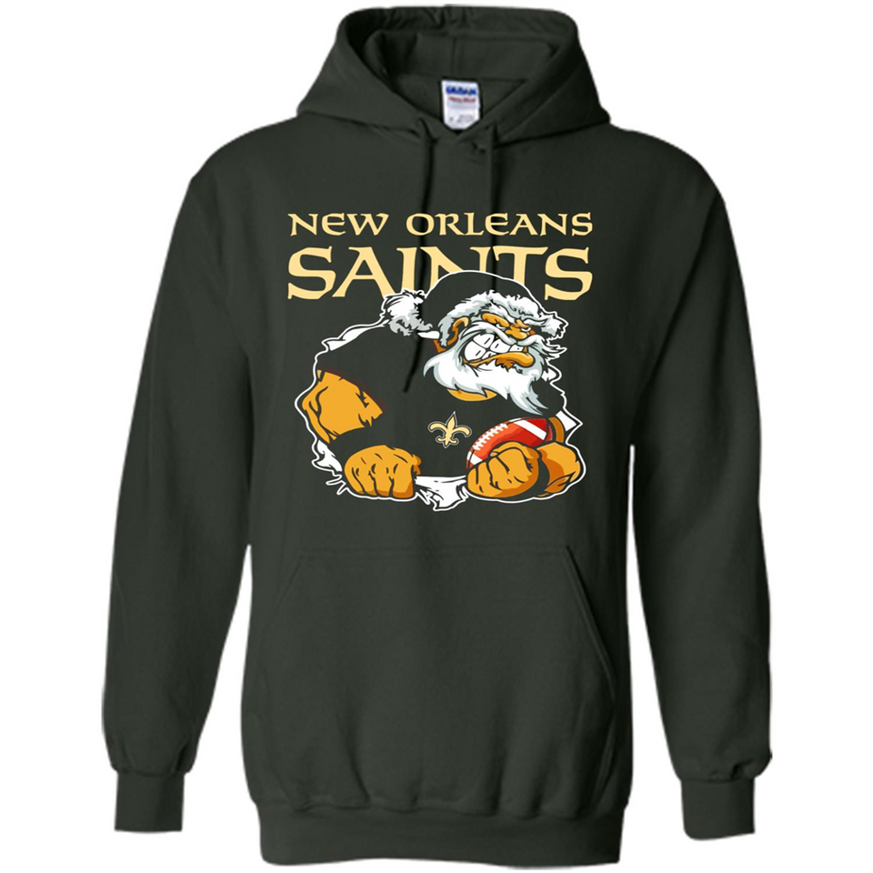 Grumpy Santa Claus New Orleans Saints Football Team PINGPONG